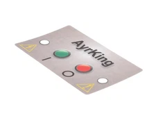 AyrKing B531 Mylar Overlay, Control Board - Free Shipping + Genuine OEM