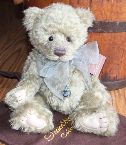Charlie Bears Marcia 12" Mohair Bear Ltd. #140/300 Tags, Bow, Bag - Rare HTF