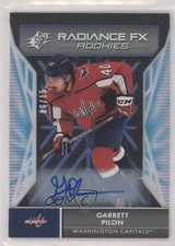2021-22 SPx Radiance F/X Auto 6/15 Garrett Pilon #RFX-89 Auto 4f5
