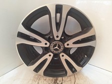 2017 MERCEDES B CLASS MERCEDES B CLASS 16" ALLOY 6.5 X 16 ET 49 WHEEL HAS KERB M