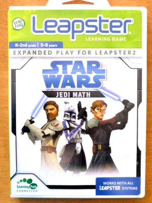 Leapster STAR WARS Jedi Math Educational Learning Game K-2 LeapFrog Leapster2