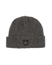 EQUESTRO Cappello lana a costine con logo GRIGIO EQUITAZIONE