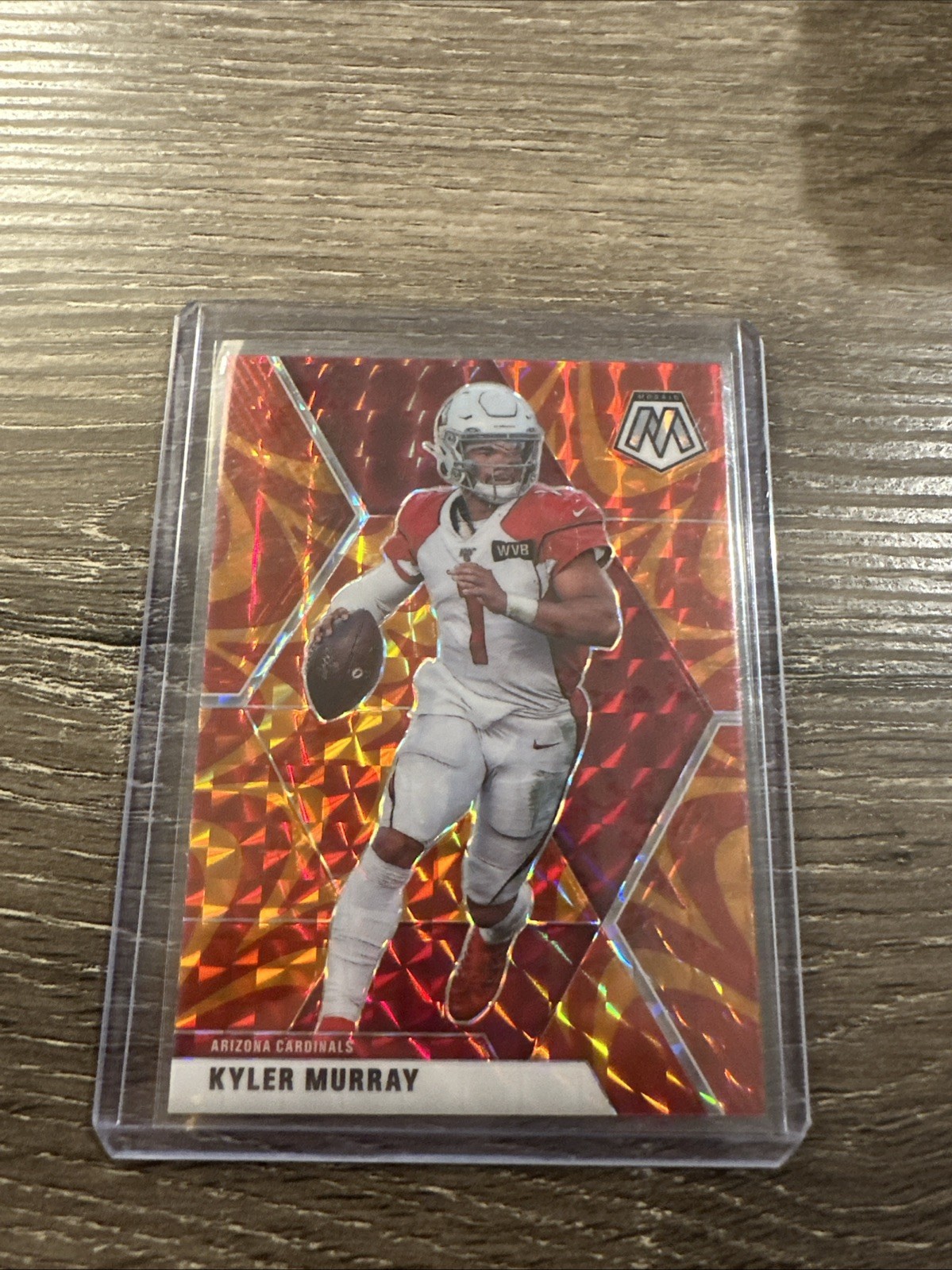 2020 Panini Mosaic - Kyler Murray #8 Mosaic Reactive Orange Prizm