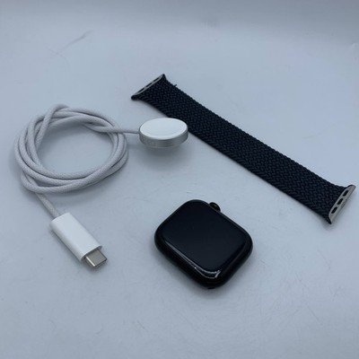 Apple Watch Series 10 42mm Jet Black Aluminum GPS Very Good Condition
