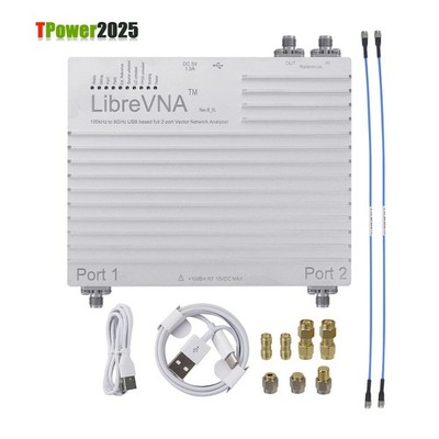 2025 Upgrade LibreVNA 100KHz-6GHz USB Based Full 2-Port Vector Network Analyzer