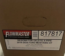 Flow master Scavenger X-Pipe 2018-2024 Ford Mustang GT