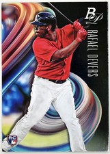 2018 Bowman Platinum #2 Rafael Devers Rookie Boston Red Sox