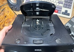 SEGA Saturn Model MK-80000A Console W/ 3D Controller and Cables Tested Working 