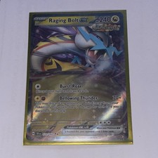 Pokémon TCG Raging Bolt ex SV05 Temporal Forces 218/162 Holo Double Rare on eBay