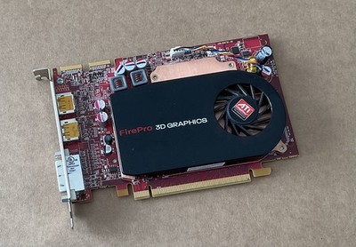 GRAFIKKARTE  PC ATI AMD FirePro V3750 256MB  PCI-E  2x DP + DVI