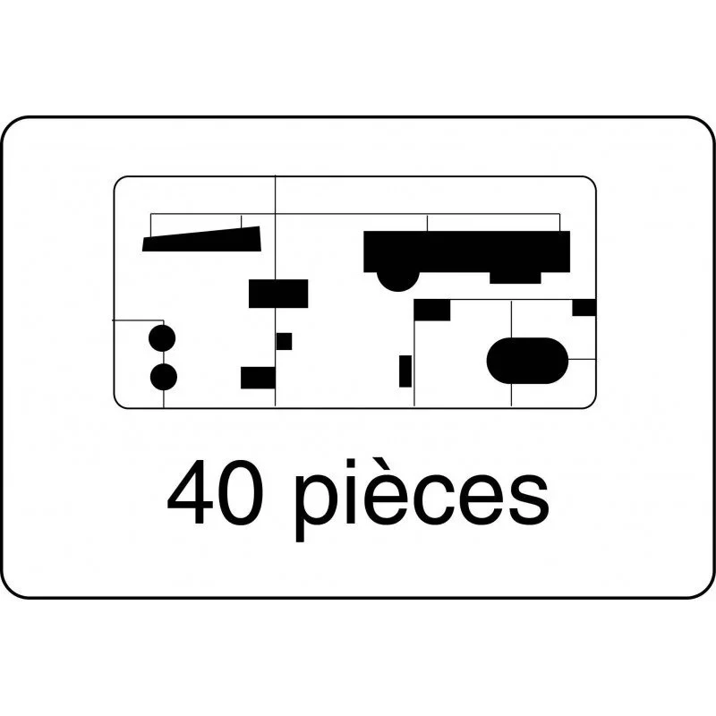 MAQUETTE HELLER 79875 Somua French tank 1/72 - Photo 3/4