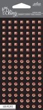 Jolee's Boutique All That Bling Adhesive Gems-Rose Gold - 3 Pack