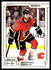 2018-19 O-Pee-Chee #273 Michael Frolik Calgary Flames Hockey Card