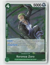Roronoa Zoro OP13-037 Rare Carrying On His Will One Piece Foil Near Mint