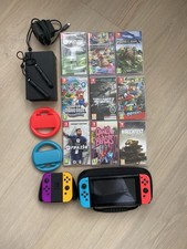 Nintendo Switch Bundle Console, Games, Controllers and case