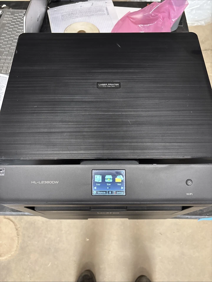 Impresora láser todo en uno Brother HL-L2380DW con impresión dúplex - negra Foto 2 de 4