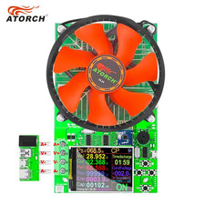 150W 25A Battery Capacity 4-Wire Tester DC USB Tester Electronic Load Lithium Di