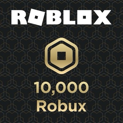 Ebay Robux Roblox Robux 10000 Fast Delivery, Tax Covered | eBay UK