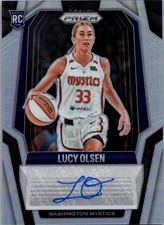 2025 Panini Prizm WNBA Signatures Lucy Olsen #SG-LO Rookie Auto RC