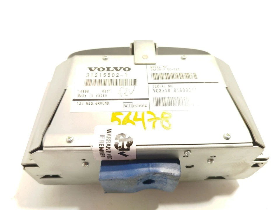 31215502 DISPLAY MULTIFUNZIONE / 3AF351F / 7791231 PER VOLVO S80 II 124 D5 - Immagine 4 di 4