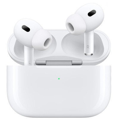 Apple AirPods Pro 2nd Generation with MagSafe Wireless Charging Case - White