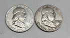 Lot # 1315 - Franklin Half Dollar - 90% Silver - 1.00 Face - Unknown Grade