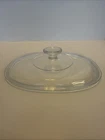 Pyrex F12C Replacement Lid Clear Oval Ribbed Casserole Corning Ware 1-1/2 Quart