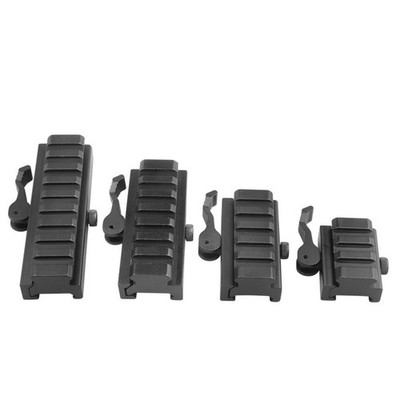 Quick Release Rail Riser Mount 20mm to 20mm 3 5 7 9 Slot Adapter
