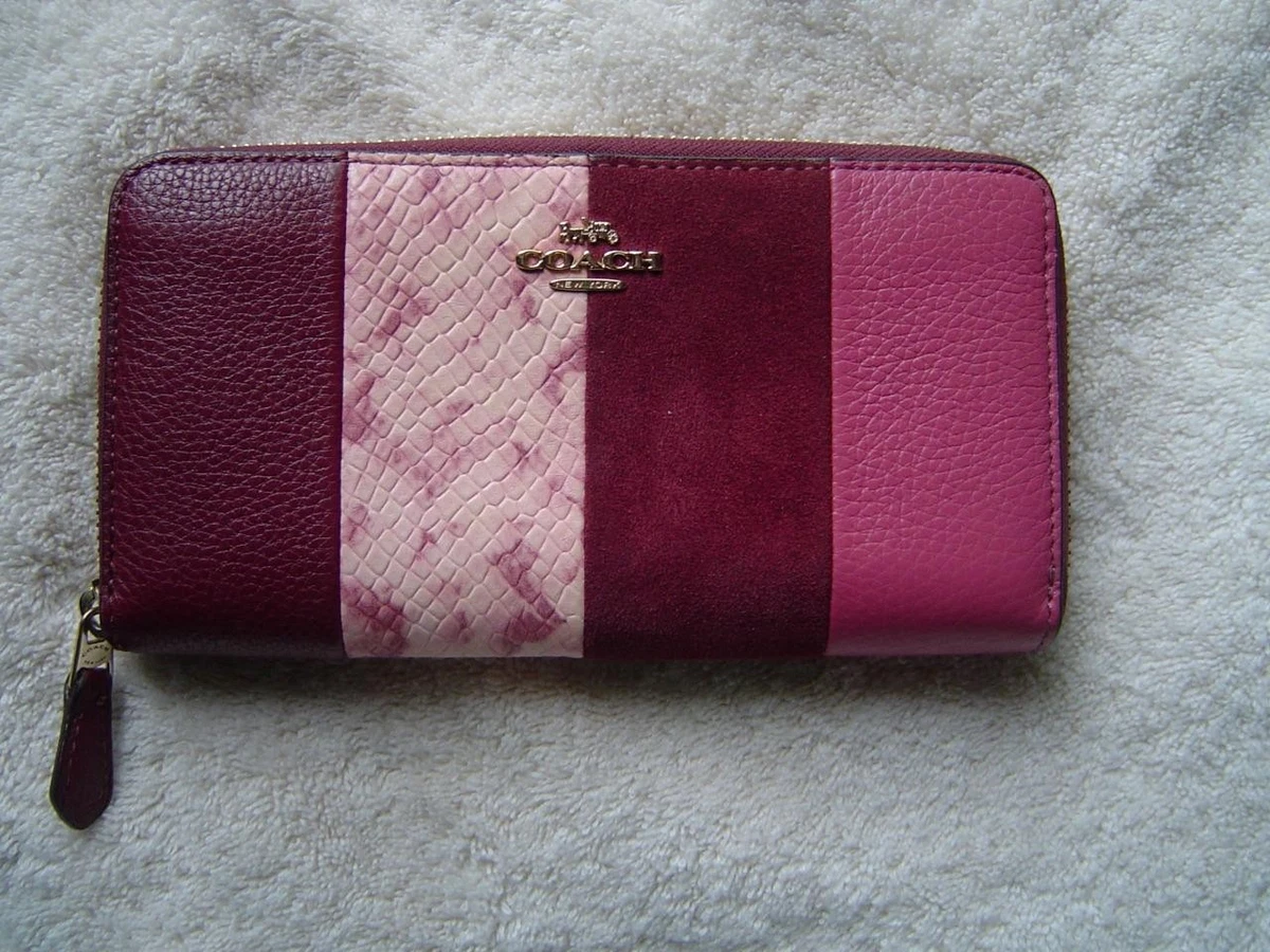 Coach Patchwork Wallet In Women's Wallets | eBay
