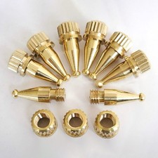 High Hardness Alloy Copper 1/4/8 x Foot Spikes for Audio Speaker