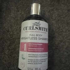 Curlsmith Full Body Weightless Cleanser Extra Volume Shampoo New Without Box
