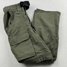 Boy Scouts of America Uniform Switchback Pants Cargo Convertible Green Youth S