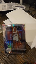 2021-22 Panini Prizm Draft Picks Hyper Cameron Thomas LSU Tigers #18
