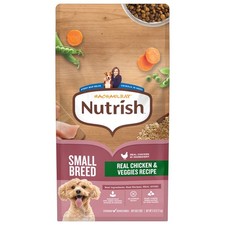 Rachael Ray Dry Dog Food Small Breed Real Chicken Veggies Recipe 5lb.