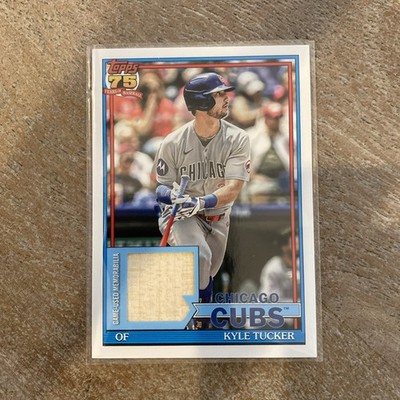 2026 Topps Series 1 1991 Topps Baseball Relics Kyle Tucker #91R-KTU