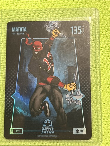 2025 Bo Jackson Battle Arena MATATA # BF-9 Ice Battlefoil
