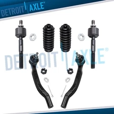 6pc Front Inner Outer Tie Rod Kit for 1994-1997 Acura CL Accord Odyssey Oasis