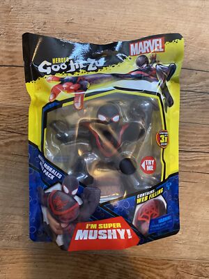 Goo Jit Zu MARVEL MILES MORALES Spider-Man Hero Pack NEW 