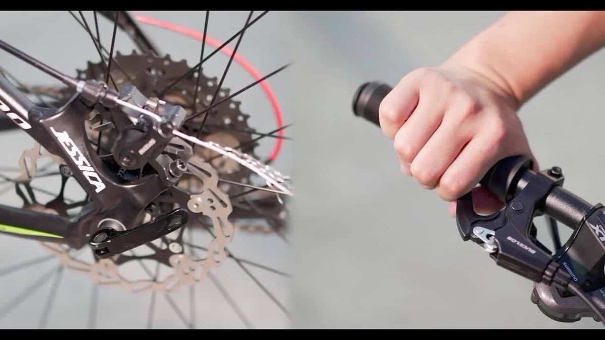 Shimano 105 Bicycle Adjusting Shimano Disc Brake Levers Bike