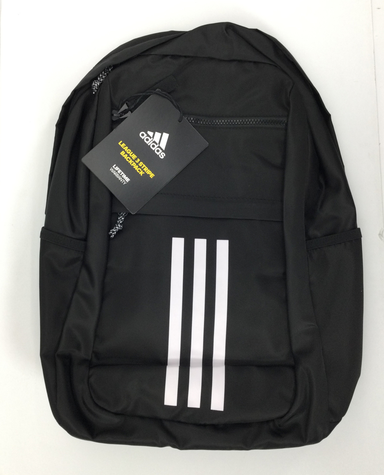 adidas league 3 stripe backpack