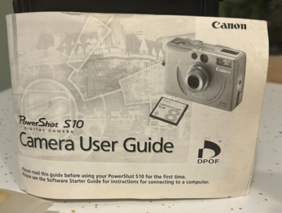 Canon PowerShot S10 2.0MP Digital Camera - Silver for sale online