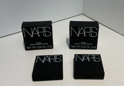 2 x Nars Blush shade: Orgasm X  .04 oz each NEW! travel size