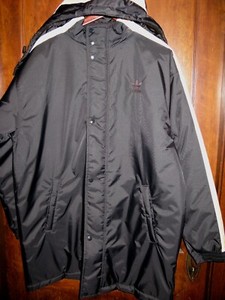 jaqueta longa adidas