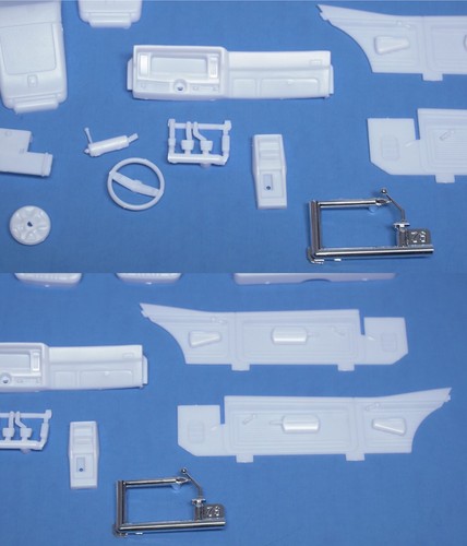 Revell 1969 Chevy Nova SS Yenko Interior/Chassis/Under Hood Parts Set 1/25 Scale - Picture 5 of 11