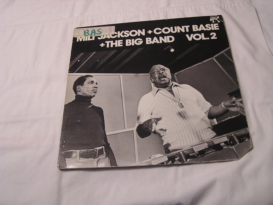 Milt Jackson + Count Basie + Big Band LP-MILT JACKSON+ COUNT BASIE ...