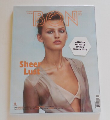 Ali Stephens Bon International Magazine Issue No. 16 + Art Work 2009/10 New