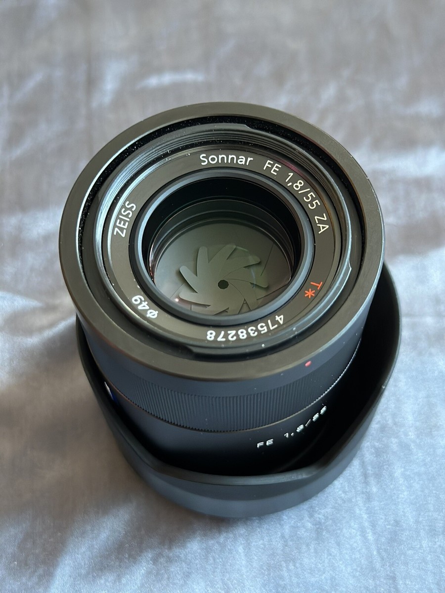 Sony Zeiss Sonnar T* FE 55mm F1.8 ZA Lens for sale online | eBay UK