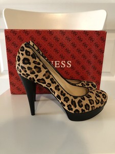 guess leopard print shoes