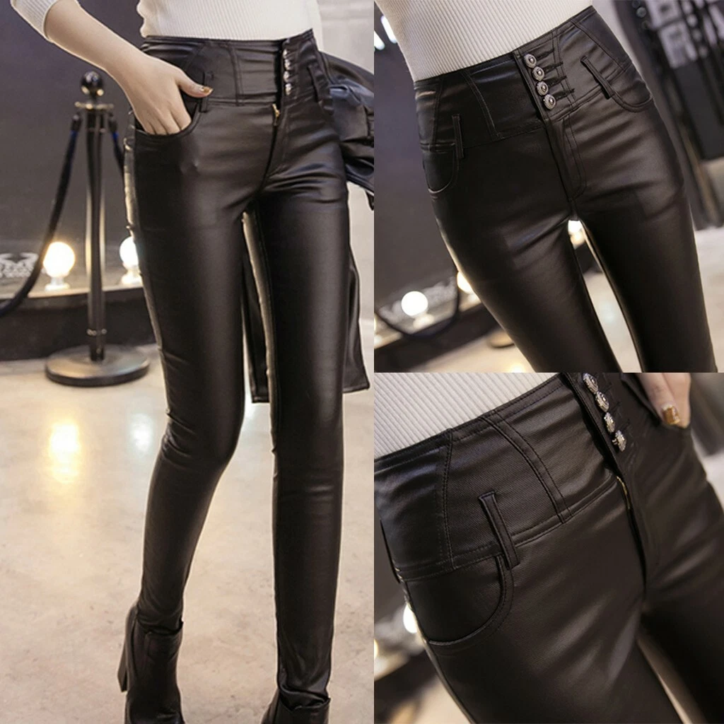 Tight black hotsell leather pants