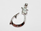 COOL 14kw Gold Makau MAUI HOOK Charm pendant w/ *NO CHAIN* — photo 3